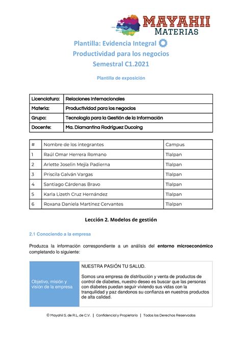 20 22 Sem 2021 Plantilla Evidencia Integral Productividad Final