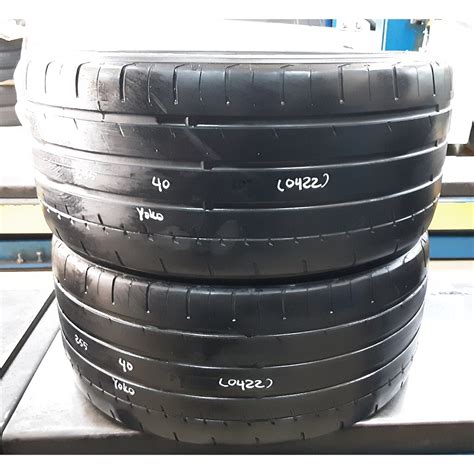 Used Tyre Secondhand Tayar Yokohama Apex V R Bunga Per