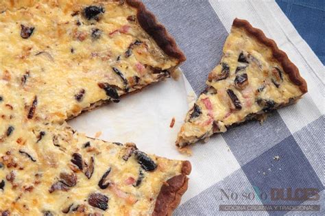 Quiche Con Setas Shiitake Y Cr Nica De La Cena Blogueros Cocineros De