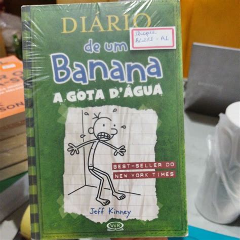 Diário de um Banana A gota d água Shopee Brasil