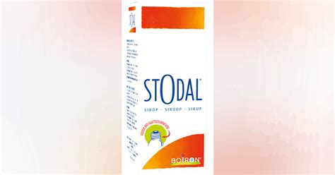 Stodal Boiron N°1 De Lhoméopathie