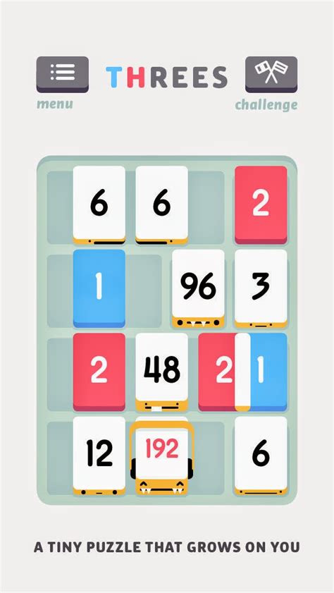 Nontrivial Games: A Visual Catalog of Threes! Clones