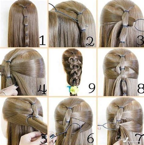 Pin by Роза Гарумова on Прически из кос | Hair tutorial, Hair styles ...