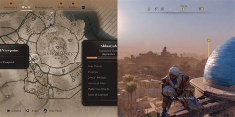 Assassins Creed Mirage All Synchronized Viewpoint Locations