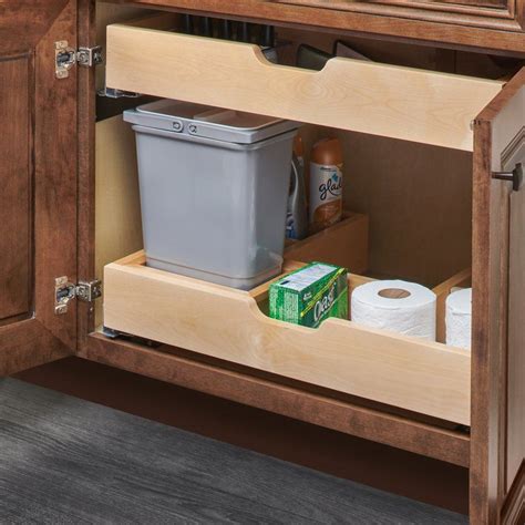 Custom Roll Out Drawers Kitchen Cabinets - BasilNathan