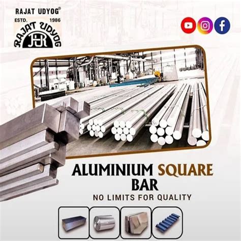 Silver Aluminum Flat Bars At Best Price In Delhi Rajat Udyog