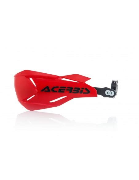 PARAMANOS ACERBIS X FACTORY ROJO NEGRO