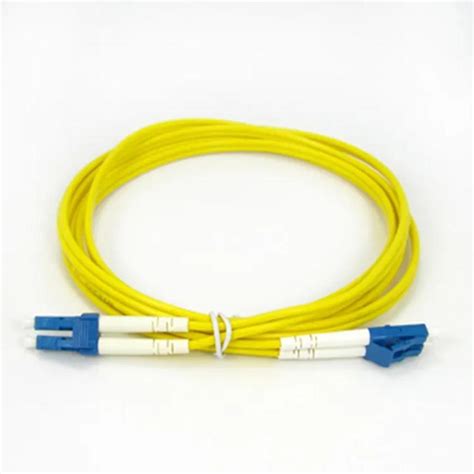 China Manufacture Lcupc Lcupc Singlemode Pvc 3meter Duplex Fiber Optic Patch Cords China