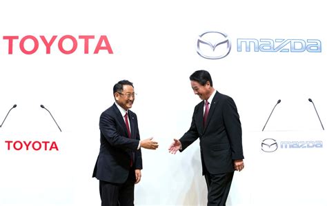 Mazda Toyota Team Up On Evs Connected Cars New Plant In Us Cnet