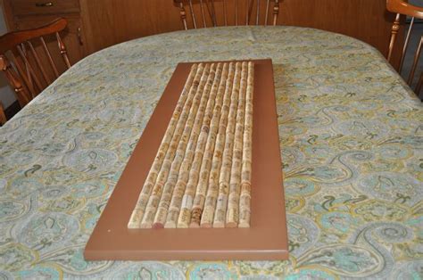 Wine Cork Hot Plate DIY Furniture Makeover