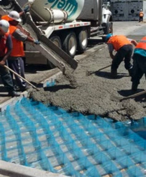 Pavimento articulado de hormigón con geoceldas Hormigón al Día