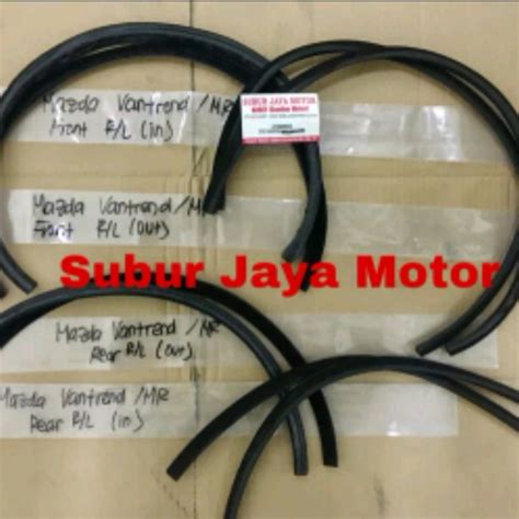 Jual Karet Pelipit Kaca Weather Strip Mazda Vantrend Mazda Mr Luar