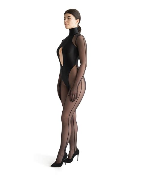 Premium Lingerie Érotique Catsuit Bodysuit Nudité Érotique Etsy