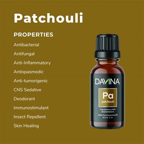 Patchouli Essential Oil Davina Wellness