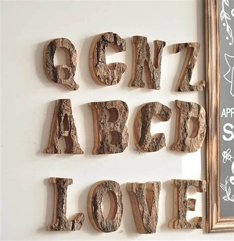 Wooden Letters And Numbers For Home D Cor Party Events D Cor Etsy