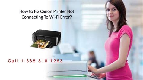 How To Fix Canon Printer Not Connecting To Wi Fi