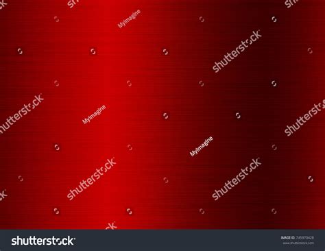 Red Metal Texture Background Vector Illustration Stock Vector (Royalty Free) 745970428 ...