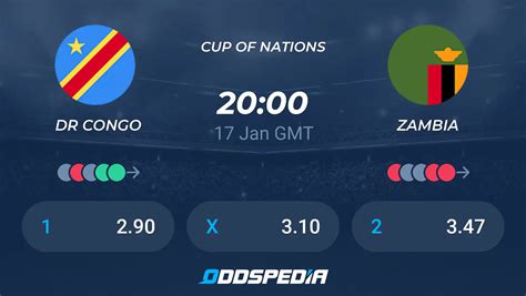 DR Congo vs Zambia» Predictions, Odds, Live Score & Stats