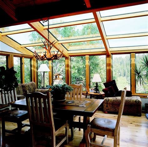 Straight Eave Wood Frame Sunrooms Colorado Sunroom And Window Sunroom Designs Glass Roof