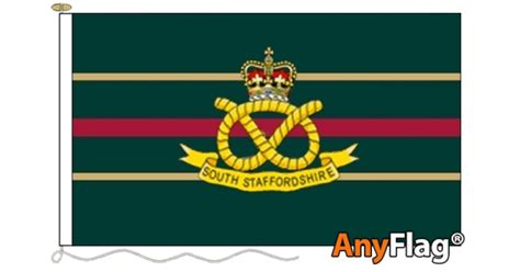 South Staffordshire Regiment Flag Made In The Uk At Midland Flags