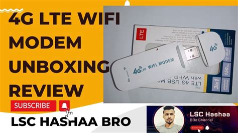 Lte G Wifi Usb Modem Usb Tech G Modem Router Unboxing