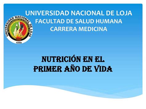 Nutrici N En El Primer A O De Vida Jonathan Rios Udocz