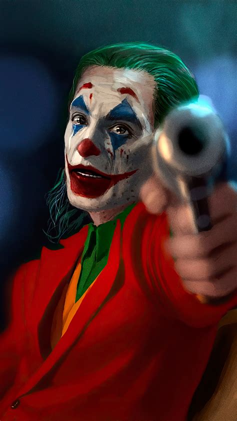 Joker, Gun, Movie, 4k HD Phone Wallpaper | Rare Gallery