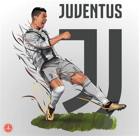 How To Draw Ronaldo Juventus - Howto Draw