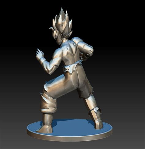 Archivo STL goku super saiyajinDiseño imprimible en 3D para descargar