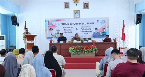 Diskominfo Kota Palembang Dan Bps Menggelar Kegiatan Fgd Nusantara Satu
