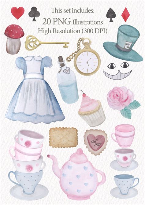 Alice In Wonderland Clipart Alice In Wonderland Tea Party Christmas