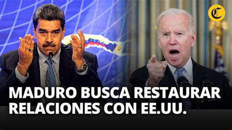 MADURO Invita A BIDEN A Iniciar NUEVA ERA DE RELACIONES Entre