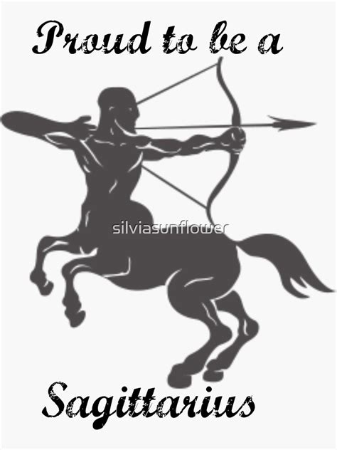 Sagittarius Sticker By Silviasunflower Redbubble