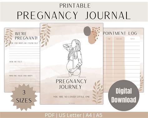 How To Pregnancy Journal Examples