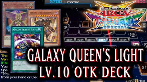 Galaxy Queen S Light Lv 10 OTK Deck Yu Gi Oh Arc V Tag Force Special