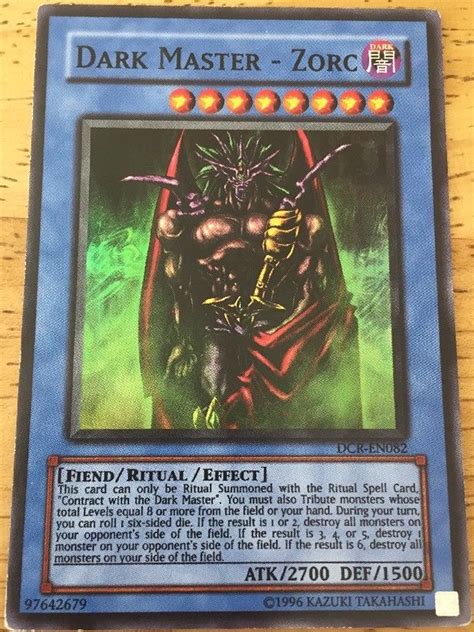 Card Gallery:Dark Master - Zorc | Yu-Gi-Oh! | FANDOM powered by Wikia