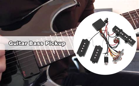 Bass Guitar Pickups For 4 String Guitar Bass Pickup 3 Band Active And Passive Eq Equalizer