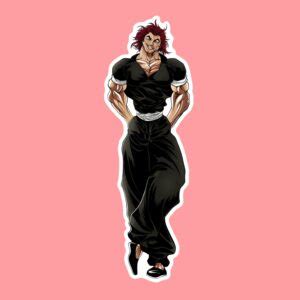 Yuujirou Hanma Laptop Sticker PureArtz