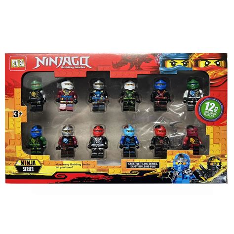 Set 12 Figurine Tip Lego Ninjago Multicolor 5 Cm EMAG Ro