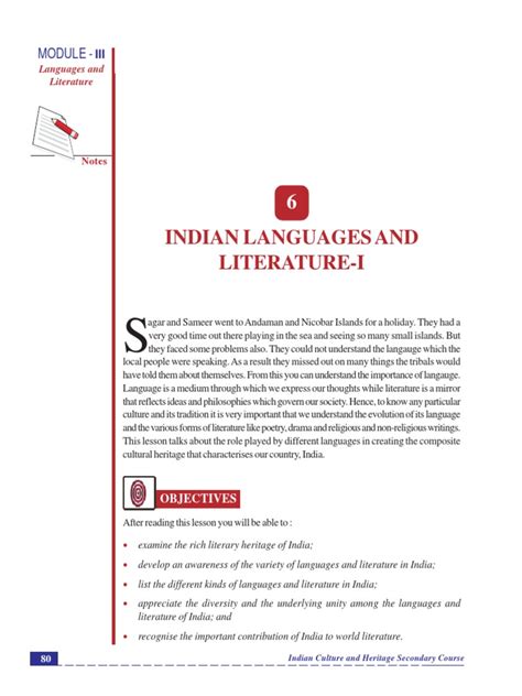 Exploring India's Rich Linguistic and Literary Heritage: An ...