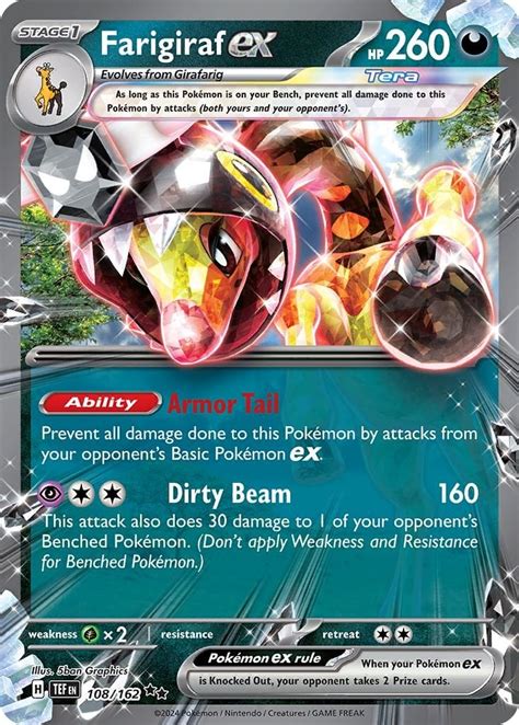 Farigiraf Ex Pokemoncard