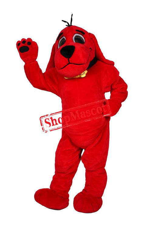 Clifford the Big Red Dog Mascot Costume