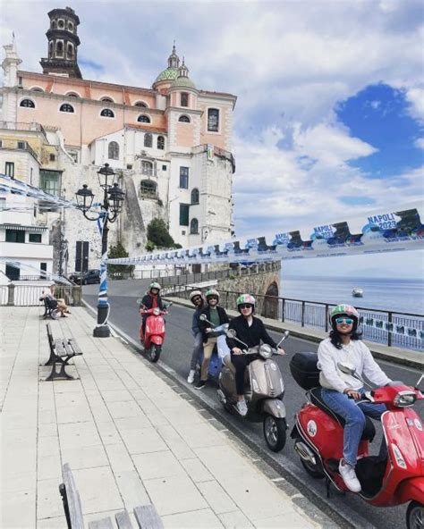 Côte amalfitaine Visite en Vespa d Amalfi Ravello et Positano