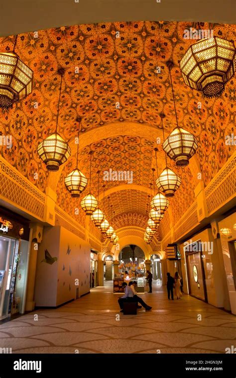 United Arab Emirates Dubai Ibn Battuta Mall Is The Largest Themed