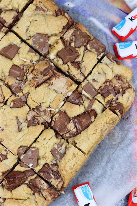 Kinder Bueno Cookie Bars Jane S Patisserie