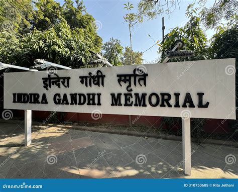 Indira Gandhi Memorial Museum In Delhi India Editorial Image Image