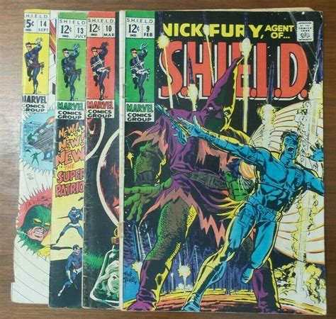 Nick Fury Agent Of Shield Run Lot Of Issues Avengers