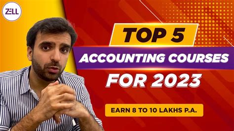 🔴5 Best Accounting Courses 2023 Zelleducation Youtube