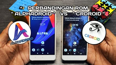 PERBANDINGAN ROM ALFADROID DAN CRDROID DI REDMI 4A DAN REDMI 5A YouTube