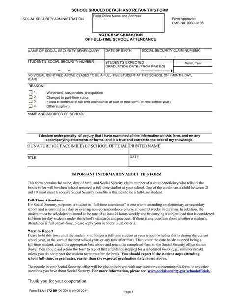 Ssa 1372 Bk Form Fill Out Printable PDF Forms Online